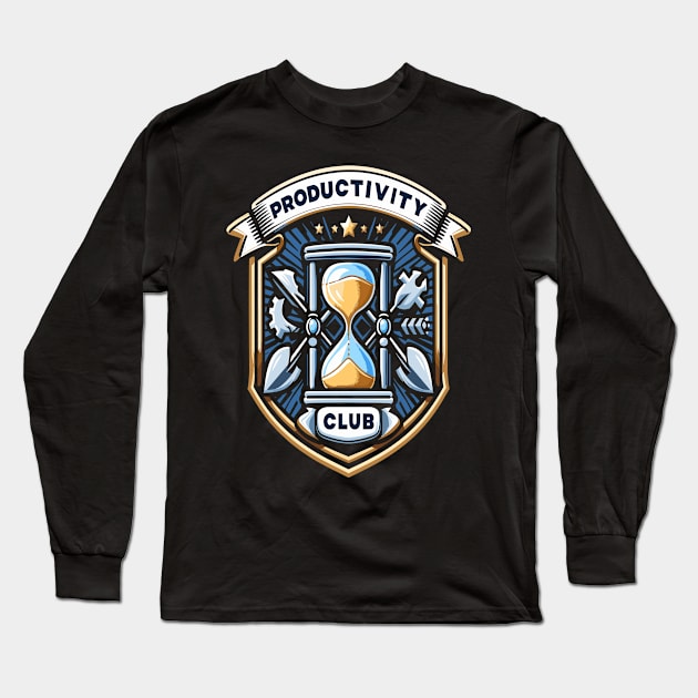 Productivity club Long Sleeve T-Shirt by Coowo22